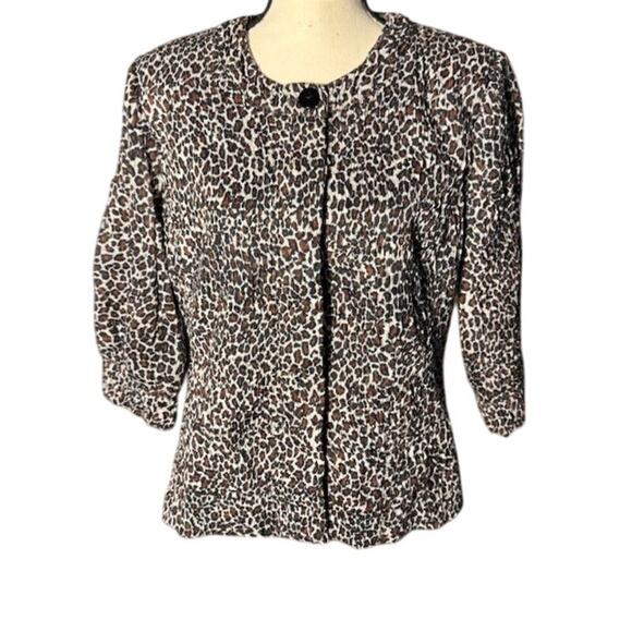 Joni B.  3/4 Sleeve Lined Jacket/Blouse with Lining Size Large - Picture 1 of 8